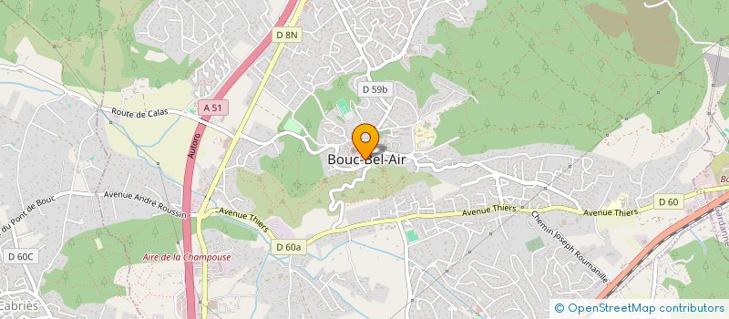 localisation de l'entreprise LYRO  BOUC-BEL-AIR