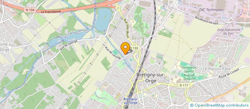 localisation de l'entreprise LYROCHA  BRETIGNY-SUR-ORGE