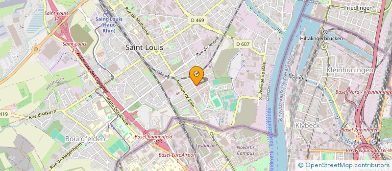 localisation de l'entreprise LYROMU TRAVEL  SAINT-LOUIS