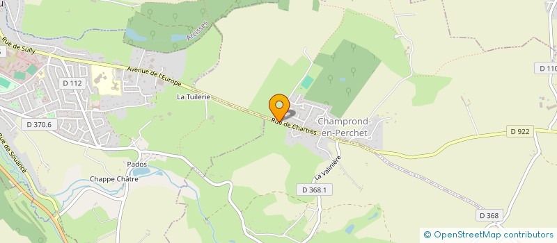 localisation de l'entreprise LYS à CHAMPROND-EN-PERCHET