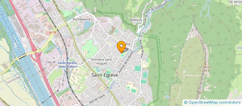 localisation de l'entreprise LYS  SAINT-EGREVE