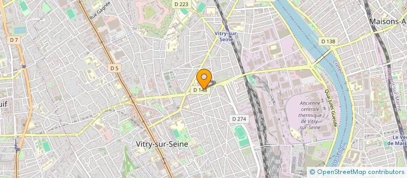 localisation de l'entreprise LYS  VITRY-SUR-SEINE