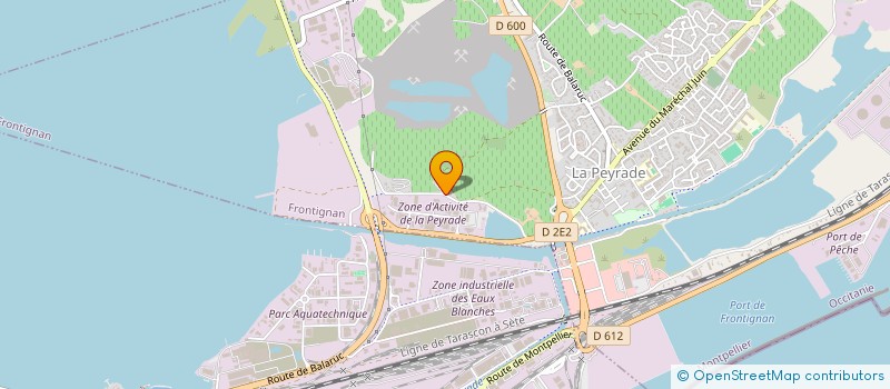 localisation de l'entreprise LYS à FRONTIGNAN