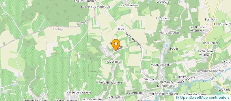 localisation de l'entreprise LYS  NOIZAY