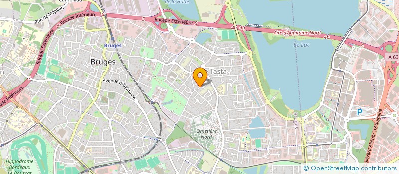 localisation de l'entreprise LYS AMENAGEMENT  BRUGES