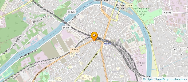 localisation de l'entreprise LYS D'OR BEAUTE  MELUN