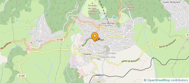 localisation de l'entreprise LYS D'OR INVESTISSEMENTS  FONT-ROMEU-ODEILLO-VIA