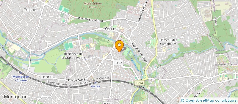 localisation de l'entreprise LYS DE DRAVEIL  YERRES