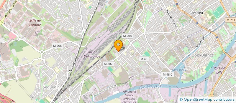 localisation de l'entreprise LYS DEPOT à LILLE