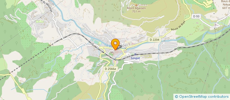localisation de l'entreprise LYS DES ALPES à SOSPEL
