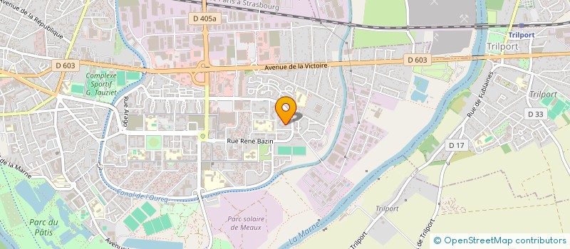 localisation de l'entreprise LYS ET COCCINELLE à MEAUX