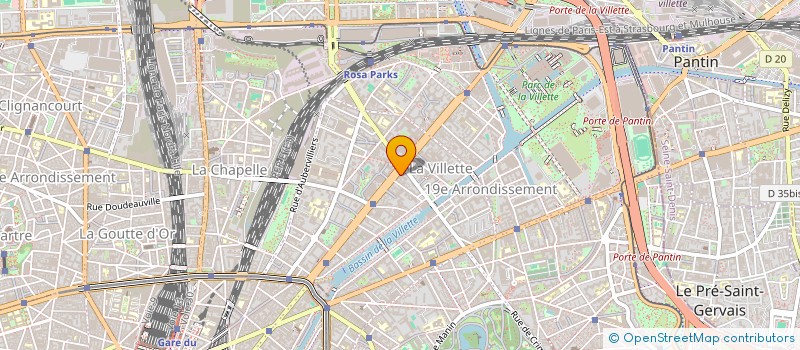 localisation de l'entreprise LYS FORMATION  PARIS