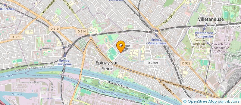 localisation de l'entreprise LYS GROUPE à EPINAY-SUR-SEINE