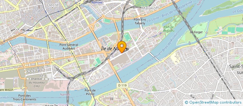 localisation de l'entreprise LYS IMMOBILIER  NANTES