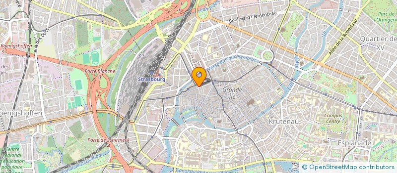 localisation de l'entreprise LYS IMMOBILIERE à STRASBOURG