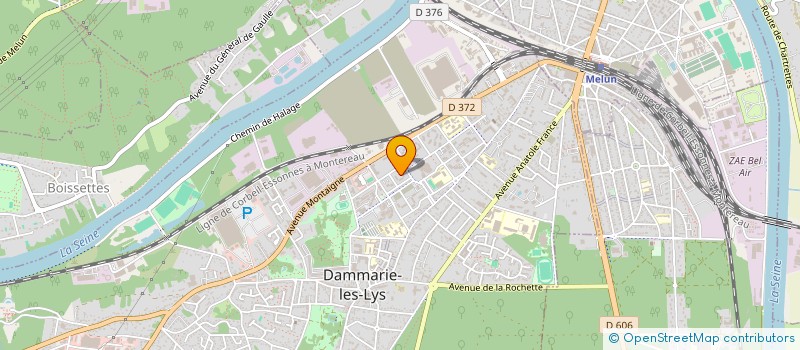 localisation de l'entreprise LYS IMPORT-EXPORT à DAMMARIE-LES-LYS