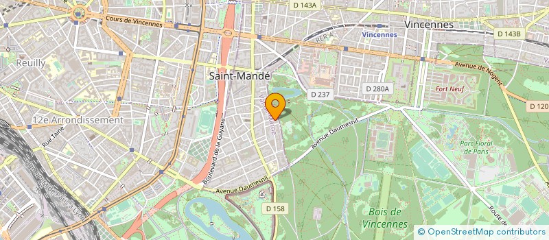 localisation de l'entreprise LYS INVEST  SAINT-MANDE