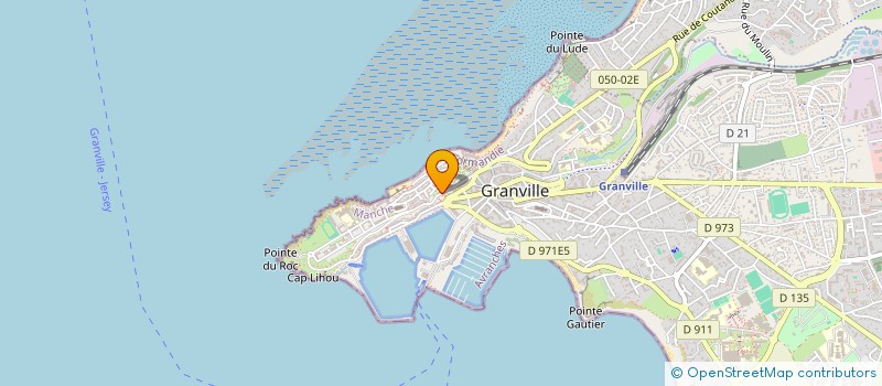 localisation de l'entreprise LYS NOIR  GRANVILLE