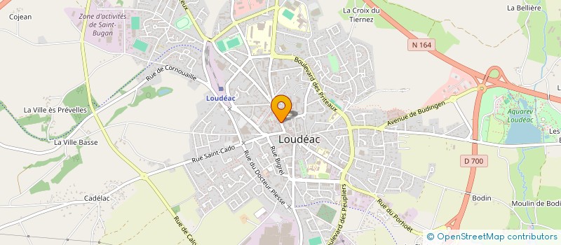 localisation de l'entreprise LYS OPTIC à LOUDEAC