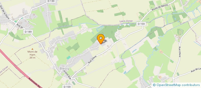 localisation de l'entreprise LYS PEINTURES  BLESSY