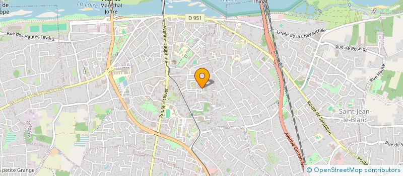localisation de l'entreprise LYS PROPRETE & SERVICES à ORLEANS