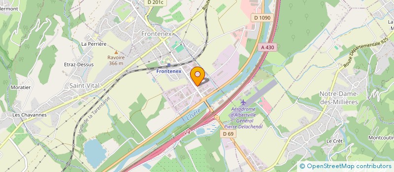 localisation de l'entreprise LYS SPA à FRONTENEX