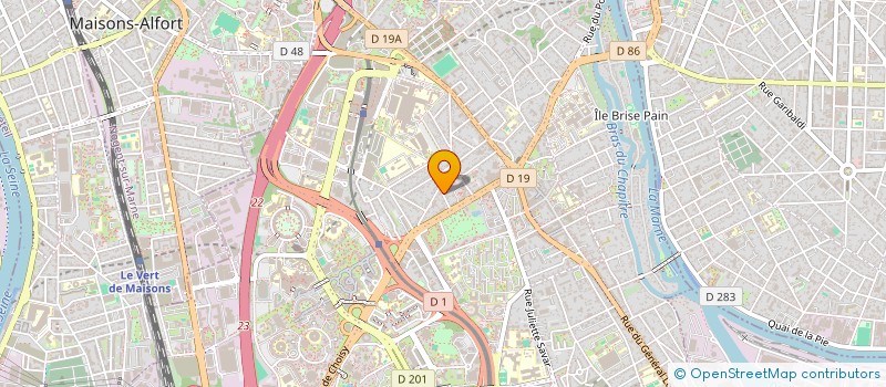 localisation de l'entreprise LYS TECHNO à CRETEIL