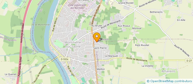 localisation de l'entreprise LYSANDRE IMMO  TREVOUX