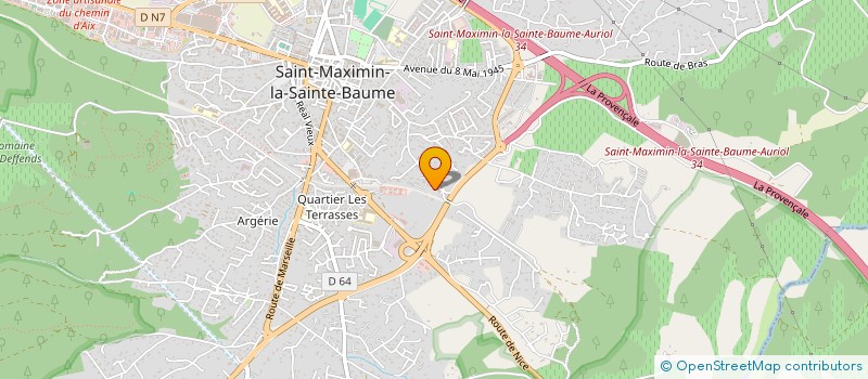 localisation de l'entreprise LYSARE CONSEILS à SAINT-MAXIMIN-LA-SAINTE-BAUME