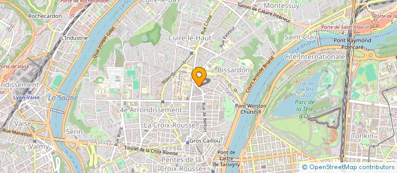 localisation de l'entreprise LYSCOM CONSULTING  LYON