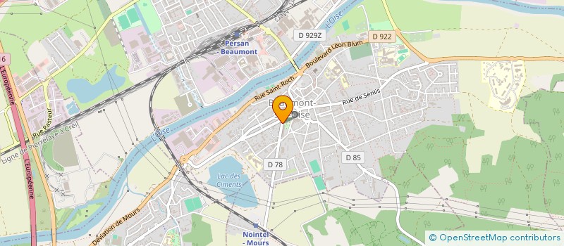 localisation de l'entreprise LYSE  EAUBONNE