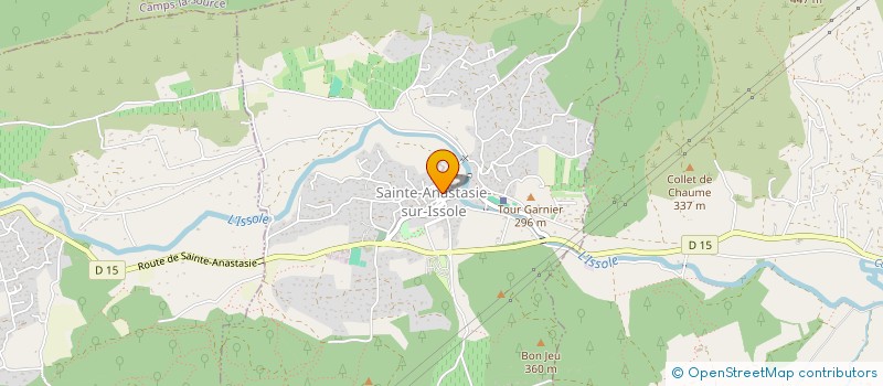 localisation de l'entreprise LYSEBCO  SAINTE-ANASTASIE-SUR-ISSOLE