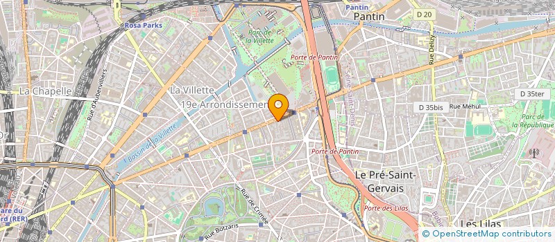 localisation de l'entreprise LYSHMA  PARIS