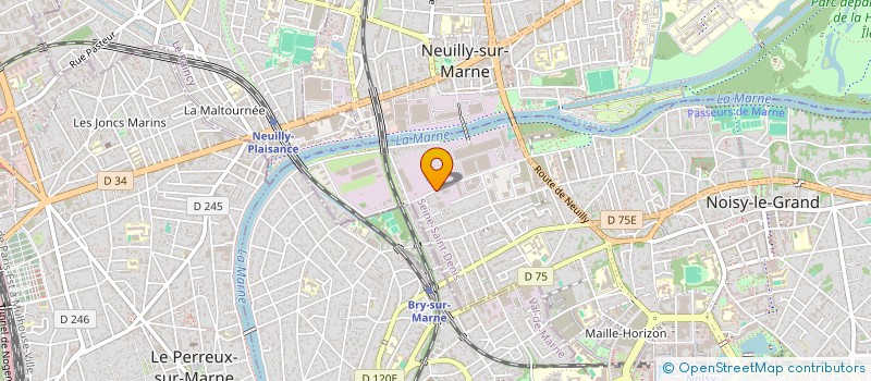 localisation de l'entreprise LYSI à NOISY-LE-GRAND