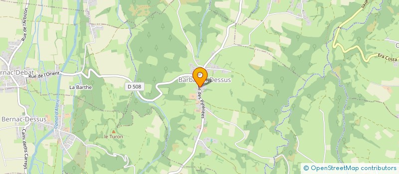 localisation de l'entreprise LYSIN  BARBAZAN-DESSUS