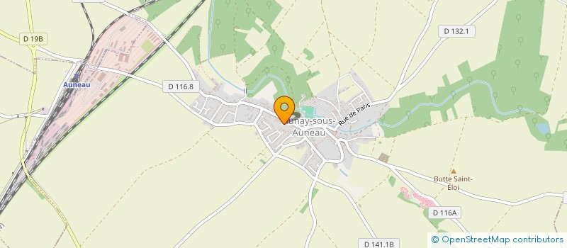 localisation de l'entreprise LYSISOLAR à AUNAY-SOUS-AUNEAU