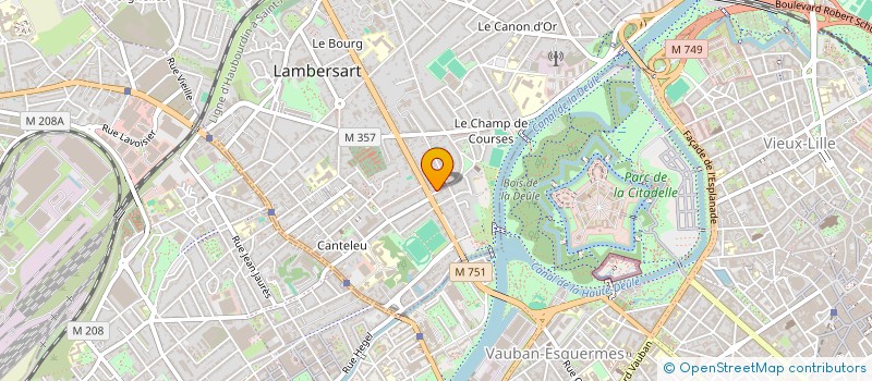 localisation de l'entreprise LYSLE à LAMBERSART