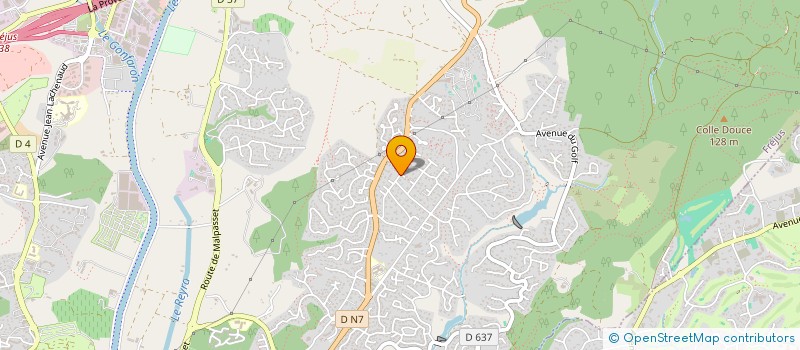 localisation de l'entreprise LYSNA à FREJUS