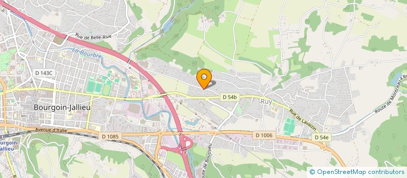 localisation de l'entreprise LYSO  RUY-MONTCEAU