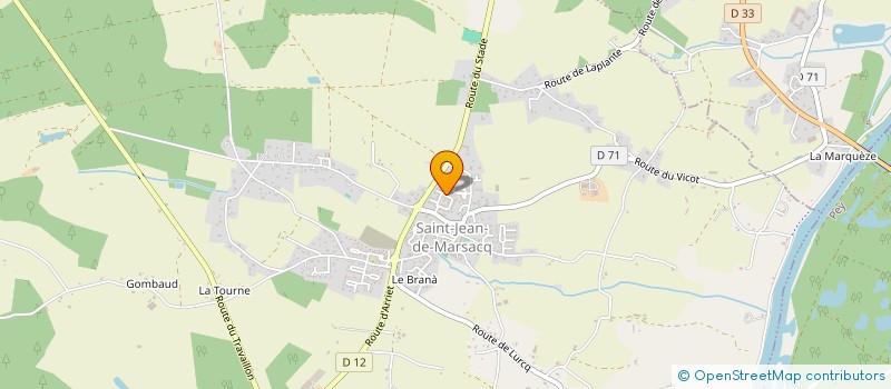 localisation de l'entreprise LYSOU  SAINT-JEAN-DE-MARSACQ