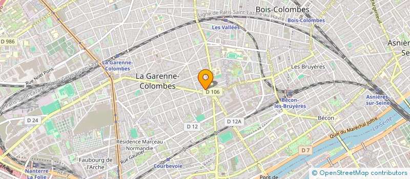 localisation de l'entreprise LYSS GROUPS  AUBERVILLIERS