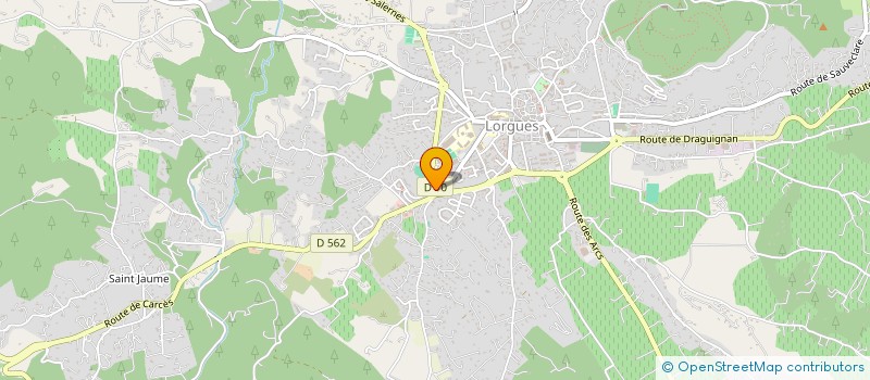 localisation de l'entreprise LYSSANA  LORGUES