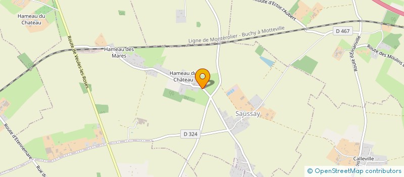 localisation de l'entreprise LYSSDIS  SAUSSAY