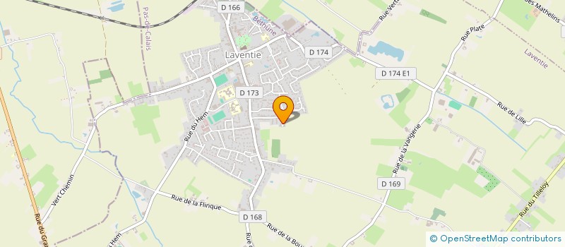 localisation de l'entreprise LYSTRANS à SAILLY-SUR-LA-LYS