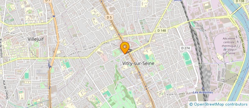 localisation de l'entreprise LYSUON  VITRY-SUR-SEINE