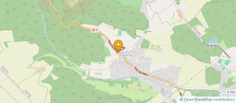 localisation de l'entreprise LYTHOSERENA  SAULNY