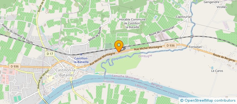 localisation de l'entreprise LYTL HOLDING  CASTILLON-LA-BATAILLE