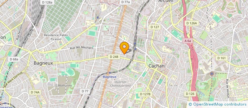 localisation de l'entreprise LYTORAEL  CACHAN