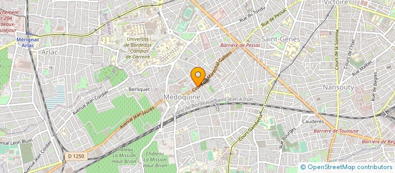 localisation de l'entreprise LYVANA  BORDEAUX