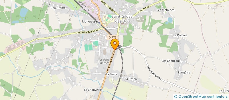 localisation de l'entreprise LYVE  SAINT-GILDAS-DES-BOIS